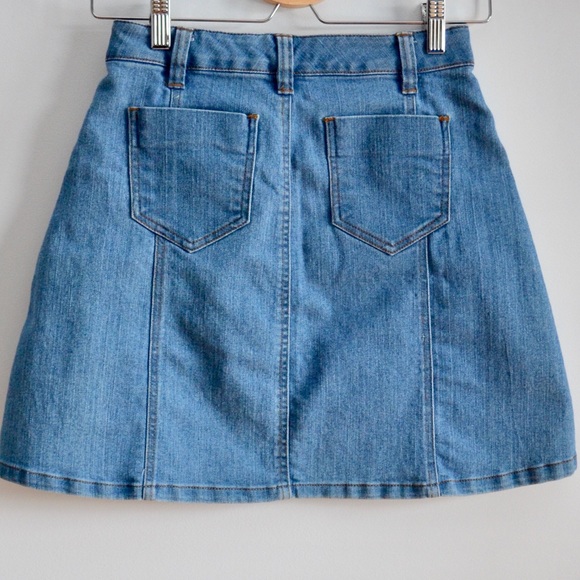 Demin skirt - Picture 2 of 5